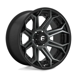 Fuel – D704 SIEGE – Black – 20″x10″ -18mm – Summer Wheels – D70420008947
